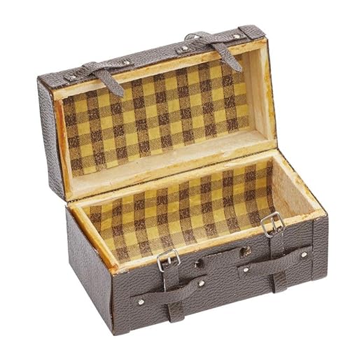 Miniaturen für Puppenhäuser und Wichtelstuben oder Geschenkgutscheine · DIY Miniwelt · Koffer zum Öffnen 5,8 x 3 x 3,1 cm Miniaturen für Puppenhäuser und Wichtelstuben oder Geschenkgutscheine · DIY Miniwelt · Koffer zum Öffnen 5,8 x 3 x 3,1 cm von miamiXa