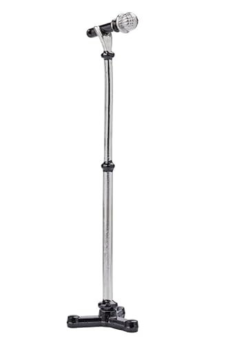 Miniaturen für Puppenhäuser und Wichtelstuben oder Geschenkgutscheine · DIY Miniwelt · Mini-Mikrofon ca. 8,5 cm schwarz-Silber Miniaturen für Puppenhäuser und Wichtelstuben oder Geschenkgutscheine · DIY Miniwelt · Mini-Mikrofon ca. 8,5 cm schwarz-Silber von miamiXa