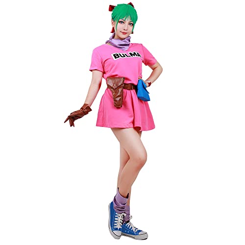 Miccostumes Damen Bulma Cosplay Rosa Women l von miccostumes