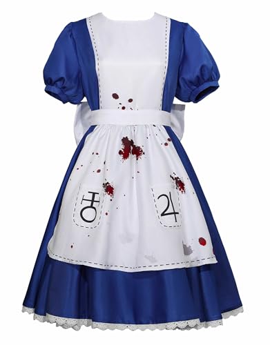 miccostumes Cosplay-Kostüm-Set für Damen, Kleid mit Schleife, Halloween (S) von miccostumes