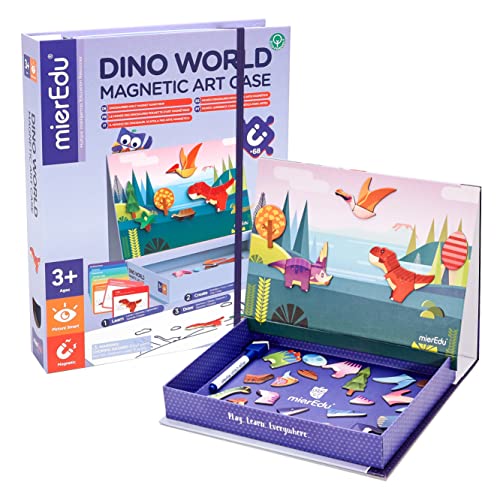 mierEdu Magnetspiel Box Dino Welt – Magnetische Anziehpuppen & Lernspiel für Kinder ab 3 Jahren – Kreatives Reisespiel für Autofahrt & Flugzeug – Fördert Motorik & Fantasie mierEdu Magnetspiel Box Dino Welt – Magnetische Anziehpuppen & Lernspiel für Kinder ab 3 Jahren – Kreatives Reisespiel für Autofahrt & Flugzeug – Fördert Motorik & Fantasie von mierEdu