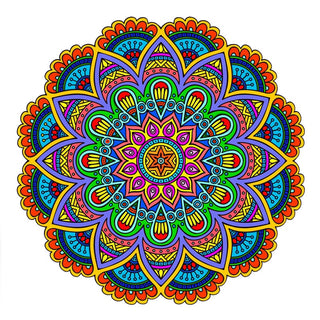 Mandala-Puzzle - S/100 Teile von mindsti