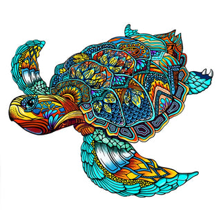 Unterwasserschildkröte-Puzzle - L/300 Teile von mindsti