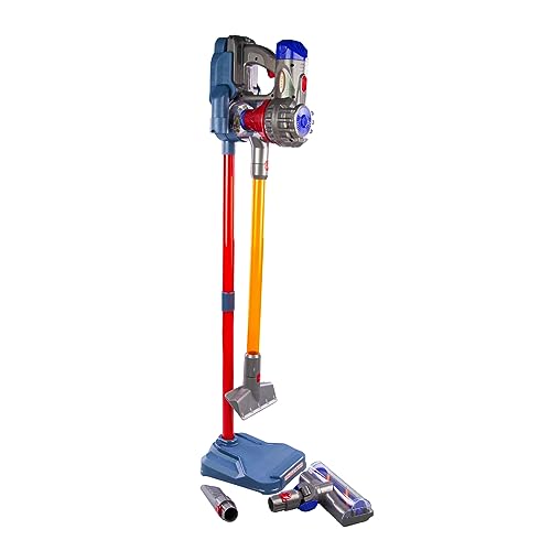 mingqian Toy Vacuum 3-in-1-Staubsauger-Set für Kinder, das wirklich funktioert, kabelloser Staubsauger, interaktives Spielzg für Kinder von mingqian