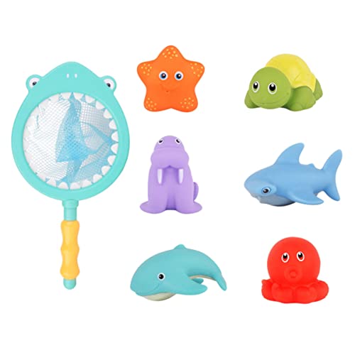 minkissy Schwimmendes Badespielzeug Satz für Kinder Attraktives Angeln Spielzeug mit Tierdesign für Badewanne und Pool Langlebig und Sicher minkissy Schwimmendes Badespielzeug Satz für Kinder Attraktives Angeln Spielzeug mit Tierdesign für Badewanne und Pool Langlebig und Sicher von minkissy