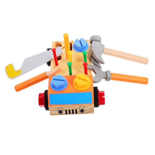 minkissy 1 Satz Holz Schraubenzieher Auto für DIY Werkzeugkoffer mit Schrauben Fördert Kreativität und Problemlösungsfähigkeiten für Geburtstagsgeschenke minkissy 1 Satz Holz Schraubenzieher Auto für DIY Werkzeugkoffer mit Schrauben Fördert Kreativität und Problemlösungsfähigkeiten für Geburtstagsgeschenke von minkissy