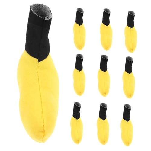 minkissy 10 Stück Teiliges Gelbe Plüsch Ente Füße Stofftier Zubehör Weiche Abnehmbare Plüschteile für Kuscheltiere zum Basteln und Dekorieren von Stofftieren minkissy 10 Stück Teiliges Gelbe Plüsch Ente Füße Stofftier Zubehör Weiche Abnehmbare Plüschteile für Kuscheltiere zum Basteln und Dekorieren von Stofftieren von minkissy