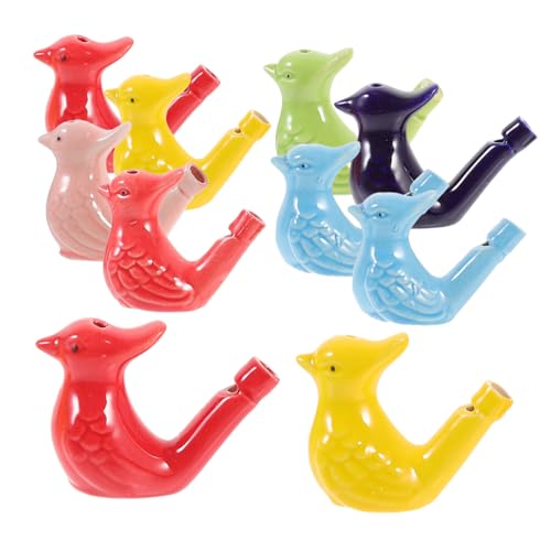 minkissy 10 Stück Teiliges Keramik Wasservogel Pfeifenset Kleine Bunte Vogeltrillerpfeifen Sichere Musikinstrument Spielzeuge für Tragbare Geruchsfreie Lernspielzeuge minkissy 10 Stück Teiliges Keramik Wasservogel Pfeifenset Kleine Bunte Vogeltrillerpfeifen Sichere Musikinstrument Spielzeuge für Tragbare Geruchsfreie Lernspielzeuge von minkissy