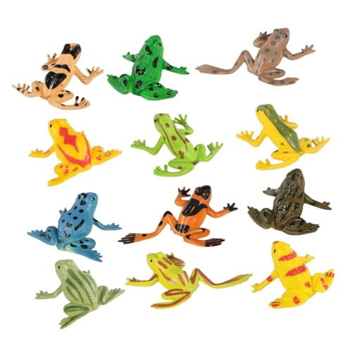 minkissy 12 Stück Teiliges Kleine Froschfiguren aus Robustem Material Realistische Mini Tierstatuen für Detailreiche Modelle für Sammeln Geschenkidee für Jungen und Mädchen minkissy 12 Stück Teiliges Kleine Froschfiguren aus Robustem Material Realistische Mini Tierstatuen für Detailreiche Modelle für Sammeln Geschenkidee für Jungen und Mädchen von minkissy