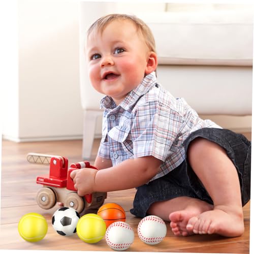 minkissy 12 Stück Teiliges PU Stressball Flexibler Sportsqueeze für Fussball Basketball Tennis Baseball Anti Stress für Erwachsene zur Angst Stresslinderung minkissy 12 Stück Teiliges PU Stressball Flexibler Sportsqueeze für Fussball Basketball Tennis Baseball Anti Stress für Erwachsene zur Angst Stresslinderung von minkissy