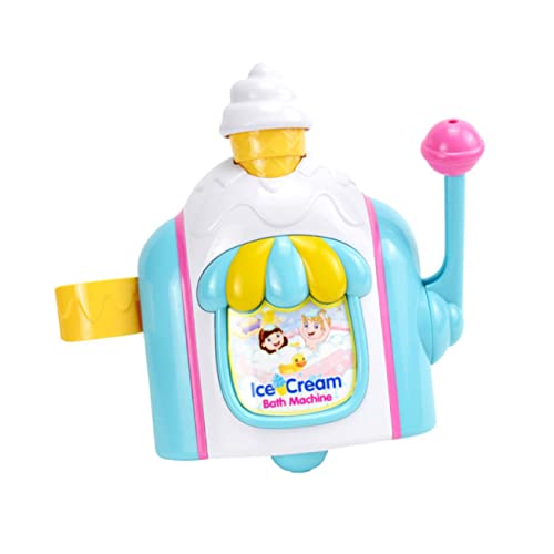 minkissy Seifenblasenmacher Spielzeug für Kinder Badespielzeug in Eiscremeform Kleiner Seifenblasengebläse für Badewanne für Kleinkinder für Stundenlangen Spielspaß minkissy Seifenblasenmacher Spielzeug für Kinder Badespielzeug in Eiscremeform Kleiner Seifenblasengebläse für Badewanne für Kleinkinder für Stundenlangen Spielspaß von minkissy