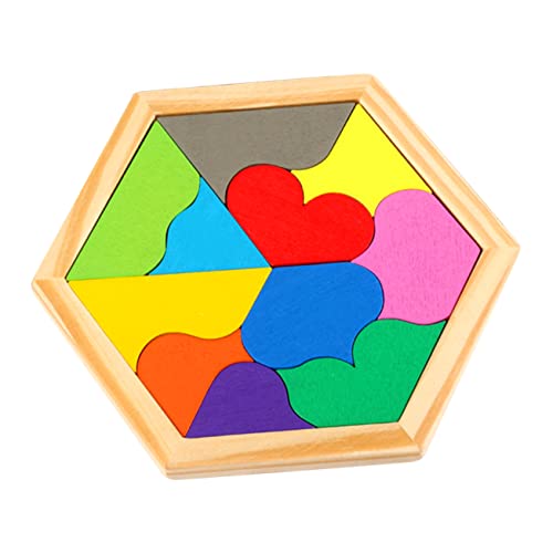 minkissy 1Satz Holzpuzzle Teiliges Herzpuzzle für Geometrisches Denkspielzeug Kreativität und Beobachtung Sicheres Wasserbasiertes Holzspielzeug für Frühkindliches minkissy 1Satz Holzpuzzle Teiliges Herzpuzzle für Geometrisches Denkspielzeug Kreativität und Beobachtung Sicheres Wasserbasiertes Holzspielzeug für Frühkindliches von minkissy