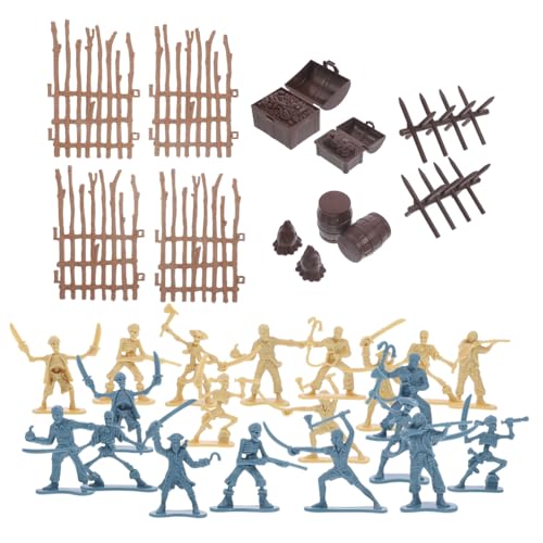 minkissy 1Satz Piratensoldaten Spielzeugset für Teiliges Mini Plastik Piraten Zubehör mit Skelett Kriegern für Rollenspiele und Piratendekorationen minkissy 1Satz Piratensoldaten Spielzeugset für Teiliges Mini Plastik Piraten Zubehör mit Skelett Kriegern für Rollenspiele und Piratendekorationen von minkissy