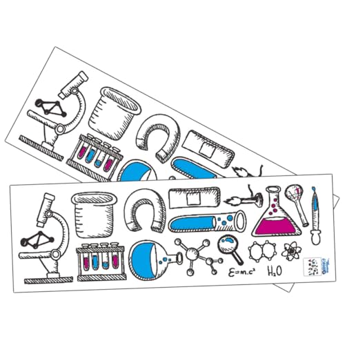 minkissy 2 Blätter Wissenschaftliche Labor Wandtattoos Teiliges PVC Wandsticker Chemische Werkzeuge Dekor Klassenzimmer Wanddekoration für Studentenzimmer Glatte Flächen minkissy 2 Blätter Wissenschaftliche Labor Wandtattoos Teiliges PVC Wandsticker Chemische Werkzeuge Dekor Klassenzimmer Wanddekoration für Studentenzimmer Glatte Flächen von minkissy