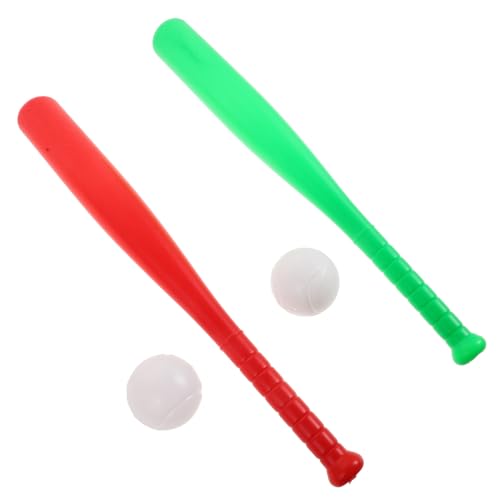 minkissy 2 Satz Baseballspielzeug für Kinder Outdoor Trainings Baseballschläger und Bälle Leichtes Kunststoffspielzeug für Kleinkinder für Garten und Spielplatz minkissy 2 Satz Baseballspielzeug für Kinder Outdoor Trainings Baseballschläger und Bälle Leichtes Kunststoffspielzeug für Kleinkinder für Garten und Spielplatz von minkissy