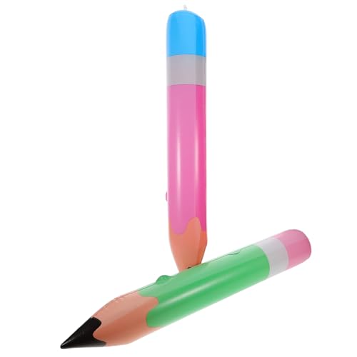 minkissy 2 Stück Teiliges Aufblasbares Bleistift und Wachsmalstift Dekoset Riesige Leichte Aluminiumfolie Ballons Tragbar für Geburtstagsfeiern Klassenzimmer Spielplatz Innen und minkissy 2 Stück Teiliges Aufblasbares Bleistift und Wachsmalstift Dekoset Riesige Leichte Aluminiumfolie Ballons Tragbar für Geburtstagsfeiern Klassenzimmer Spielplatz Innen und von minkissy