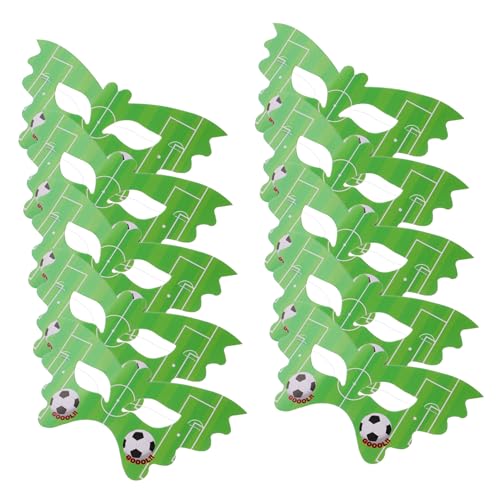 minkissy 20 Stück Fußball Maske Teiliges Papiermasken Karnevalsmaske Kostümparty Maske für Kleine Festliche Niedliche Fußball Themenmasken für Kindergeburtstag und Mottofeier minkissy 20 Stück Fußball Maske Teiliges Papiermasken Karnevalsmaske Kostümparty Maske für Kleine Festliche Niedliche Fußball Themenmasken für Kindergeburtstag und Mottofeier von minkissy