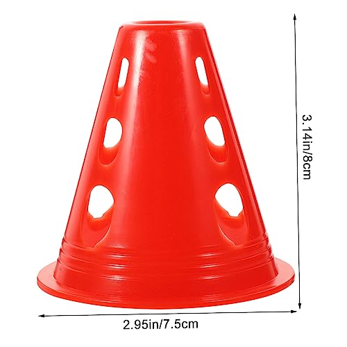 minkissy 20 Stück Teiliges Trainingskegel Windfeste Markierungshütchen für Fußball Roller Skating und Agility Übungen Stapelbar Leichte Hindernisse Rot minkissy 20 Stück Teiliges Trainingskegel Windfeste Markierungshütchen für Fußball Roller Skating und Agility Übungen Stapelbar Leichte Hindernisse Rot von minkissy