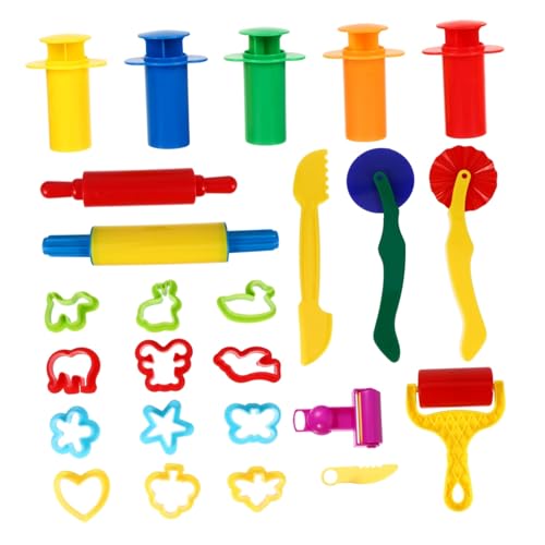 minkissy 25 Stück Teiliges Knetwerkzeug Set Buntes Clay Tools Kit für Ab Jahren Sicheres Kunststoff DIY Modellierwerkzeug für Kreatives und Geburtstagsgeschenk minkissy 25 Stück Teiliges Knetwerkzeug Set Buntes Clay Tools Kit für Ab Jahren Sicheres Kunststoff DIY Modellierwerkzeug für Kreatives und Geburtstagsgeschenk von minkissy