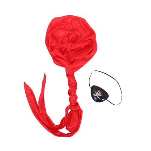 minkissy 3 Satz Piratenkostüm mit Maske Piratenhut Augenklappe und Halstuch Leicht Hautfreundlich für Halloween Karneval Rollenspiel und Piratenparty minkissy 3 Satz Piratenkostüm mit Maske Piratenhut Augenklappe und Halstuch Leicht Hautfreundlich für Halloween Karneval Rollenspiel und Piratenparty von minkissy