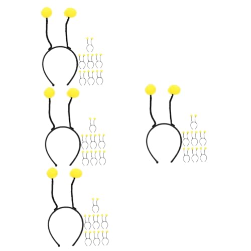 minkissy 32 Stk tierisches Stirnband Haarreifen mit Tiermotiven Haarreifen für besondere Anlässe Tier-Party-Stirnband Bienententakel-Haarband Festival-Stirnband-Requisiten Kostümverzierung von minkissy