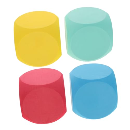 minkissy 4 Stück Teiliges Kleines Schaumstoffwürfel mit Abgerundeten Ecken Leicht Bruchsicher für DIY Basteln Kinderparty Dekoration Buntes Würfelspielzeug zum Bemalen und Gestalten minkissy 4 Stück Teiliges Kleines Schaumstoffwürfel mit Abgerundeten Ecken Leicht Bruchsicher für DIY Basteln Kinderparty Dekoration Buntes Würfelspielzeug zum Bemalen und Gestalten von minkissy