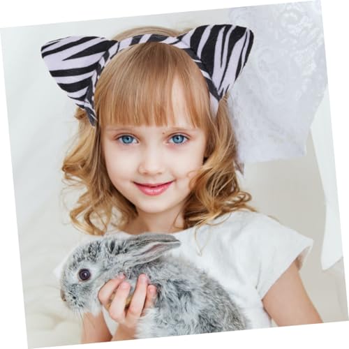minkissy 4 Stück Teiliges Tierohren Haarreif für Erwachsene Leichtes Cosplay Stirnband mit Tiger Elefant Zebra Giraffe Ohren Rutschfest für Karneval Fasching Halloween und Kostümparty minkissy 4 Stück Teiliges Tierohren Haarreif für Erwachsene Leichtes Cosplay Stirnband mit Tiger Elefant Zebra Giraffe Ohren Rutschfest für Karneval Fasching Halloween und Kostümparty von minkissy