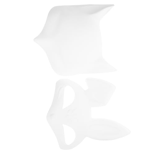 minkissy 4 Stück Teiliges Weiße PVC Blanko Masken zum Bemalen DIY Karnevalsmasken für Erwachsene Faschingsparty Halloween Kostüm Zubehör minkissy 4 Stück Teiliges Weiße PVC Blanko Masken zum Bemalen DIY Karnevalsmasken für Erwachsene Faschingsparty Halloween Kostüm Zubehör von minkissy
