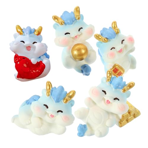 minkissy 5stücke Drachen Figurine Aus Harz Mit Dekorative Drachen Statue Für Schreibtisch Garten Und Balkon minkissy 5stücke Drachen Figurine Aus Harz Mit Dekorative Drachen Statue Für Schreibtisch Garten Und Balkon von minkissy