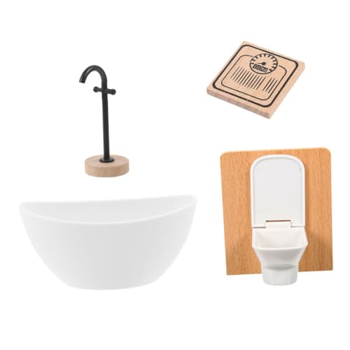 minkissy Badewanne Toilette Wasserhahn Realistische Möbel für Kreatives und Dekoration minkissy Badewanne Toilette Wasserhahn Realistische Möbel für Kreatives und Dekoration von minkissy