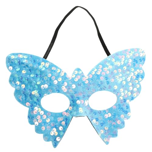 minkissy Dekorative Schmetterlings Maskerademaske Für Frauen Funkelnde Elegante Paillettenmaske Partygeschenk Für Party Cosplay Und Themenveranstaltungen von minkissy