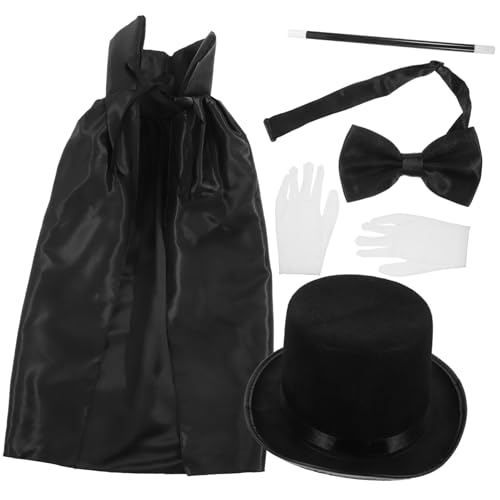 minkissy Detektivkostüm mit Hut Fliege und Schnurrbart Modische Cosplay Accessoires für Party und Fasching Leicht und Komfortabel für Detektiv und Zauberkostüme minkissy Detektivkostüm mit Hut Fliege und Schnurrbart Modische Cosplay Accessoires für Party und Fasching Leicht und Komfortabel für Detektiv und Zauberkostüme von minkissy