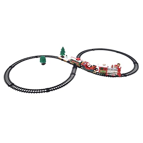 minkissy Elektrisches Weihnachtszug mit Schienen Kleines Batteriebetriebenes Farbenfrohes für Eltern Junge Mädchen Aktivitäten und Weihnachtsdekoration Leicht Transportierbar minkissy Elektrisches Weihnachtszug mit Schienen Kleines Batteriebetriebenes Farbenfrohes für Eltern Junge Mädchen Aktivitäten und Weihnachtsdekoration Leicht Transportierbar von minkissy