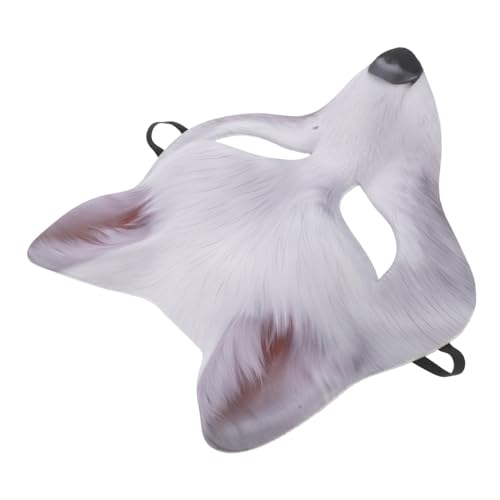 minkissy Halbgesichts-fuchsmaske aus Leichte Bequeme Tier-cosplay-maske für Halloween Karneval Party Wiederverwendbar für Erwachsene Geeignet minkissy Halbgesichts-fuchsmaske aus Leichte Bequeme Tier-cosplay-maske für Halloween Karneval Party Wiederverwendbar für Erwachsene Geeignet von minkissy