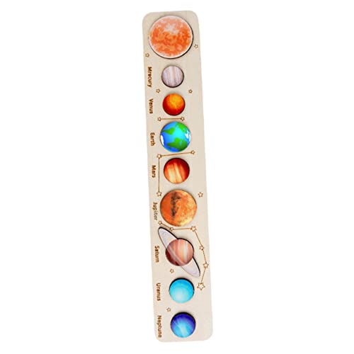 minkissy Holz Puzzle Sonnensystem Planeten Lernspielzeug für Montessori Weltraum zur Frühen Bildung Pädagogisches Matching Spiel für Ab Jahren Robustes Bastelset minkissy Holz Puzzle Sonnensystem Planeten Lernspielzeug für Montessori Weltraum zur Frühen Bildung Pädagogisches Matching Spiel für Ab Jahren Robustes Bastelset von minkissy