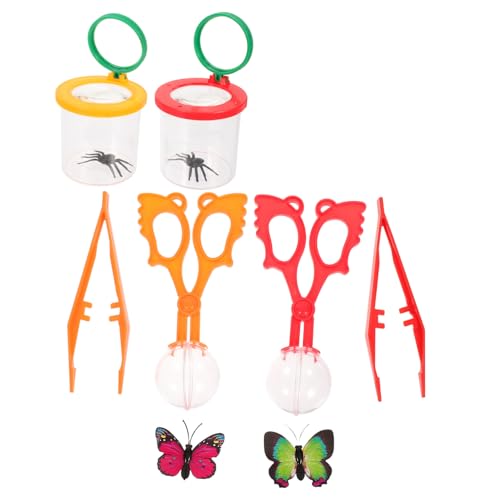 minkissy Insektenbeobachtungsset mit Klarem Vergrößerungsglas Tragbare Kleine Insektenbox zum Fang und Freilassen Farbige Leichte Outdoor Lupe für Naturerkundung und Wissenschaftsspielzeug minkissy Insektenbeobachtungsset mit Klarem Vergrößerungsglas Tragbare Kleine Insektenbox zum Fang und Freilassen Farbige Leichte Outdoor Lupe für Naturerkundung und Wissenschaftsspielzeug von minkissy