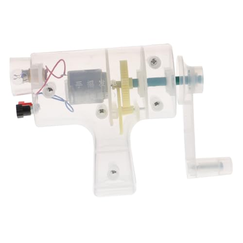 minkissy Kleiner Handkurbel Generator aus Robustem Material Tragbar und Leicht Praktisches Wissenschaftliches Physik experimentiergerät zur Umwandlung Mechanischer in Elektrische Energie minkissy Kleiner Handkurbel Generator aus Robustem Material Tragbar und Leicht Praktisches Wissenschaftliches Physik experimentiergerät zur Umwandlung Mechanischer in Elektrische Energie von minkissy