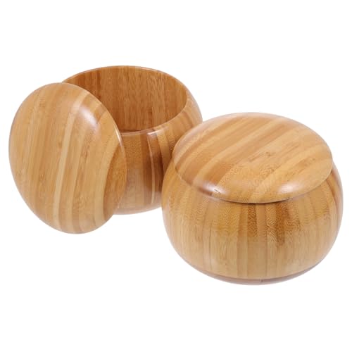 minkissy Langlebige Bambus Schachfigurenbox mit Deckel Kleines Rundes Aufbewahrungsgefäß für Brettspielzubehör Leichte Robuste Schachbehälter für Schachspieler minkissy Langlebige Bambus Schachfigurenbox mit Deckel Kleines Rundes Aufbewahrungsgefäß für Brettspielzubehör Leichte Robuste Schachbehälter für Schachspieler von minkissy