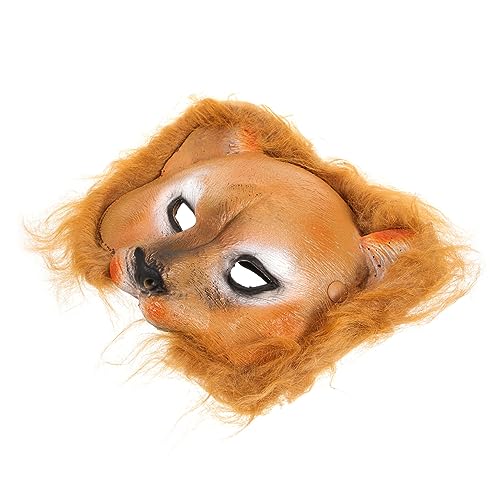 minkissy Löwenmaske Karnevalsmaske Löwenkostümmasken Cosplay-party-maske Venezianische Narrenmaske Halloween-kostümmaske Löwenkostüm Für Erwachsene Festivalmaske Kleidung Pvc Tier von minkissy