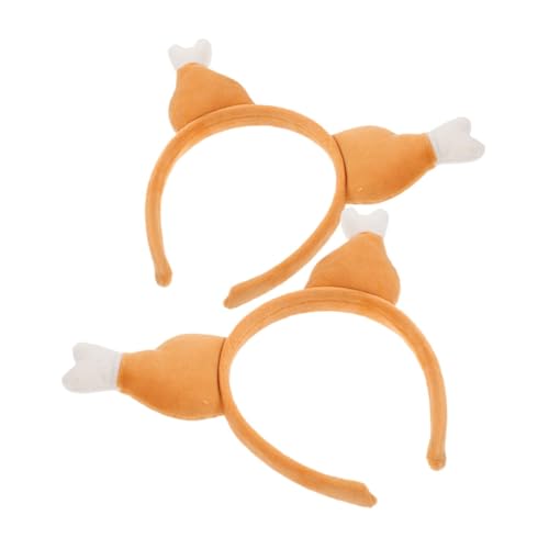 minkissy Lustiges Truthahn-bein Haarband aus Weichem Stoff Witziges Party-cosplay-accessoire für Damen Vielseitiges Stirnband als Foto-requisite und Origineller Haar-schmuck minkissy Lustiges Truthahn-bein Haarband aus Weichem Stoff Witziges Party-cosplay-accessoire für Damen Vielseitiges Stirnband als Foto-requisite und Origineller Haar-schmuck von minkissy