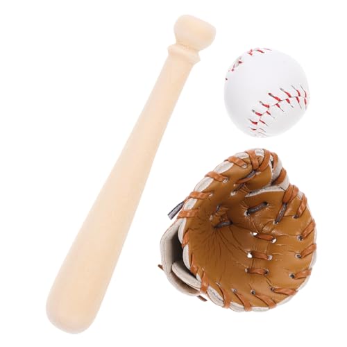 minkissy Mini Baseball Set für Puppenhaus Teiliges Miniatur Baseballspielzeug mit Schläger Handschuh und Ball Perfektes Zubehör für Mini Häuser und DIY Dekorationen minkissy Mini Baseball Set für Puppenhaus Teiliges Miniatur Baseballspielzeug mit Schläger Handschuh und Ball Perfektes Zubehör für Mini Häuser und DIY Dekorationen von minkissy