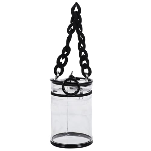 minkissy PVC Transparente Puppentasche mit Kette Kleine Tragbare Aufbewahrungstasche für Figuren und Sammlerstücke Staubdicht Kompakt Leicht zum Mitnehmen und Ausstellen minkissy PVC Transparente Puppentasche mit Kette Kleine Tragbare Aufbewahrungstasche für Figuren und Sammlerstücke Staubdicht Kompakt Leicht zum Mitnehmen und Ausstellen von minkissy