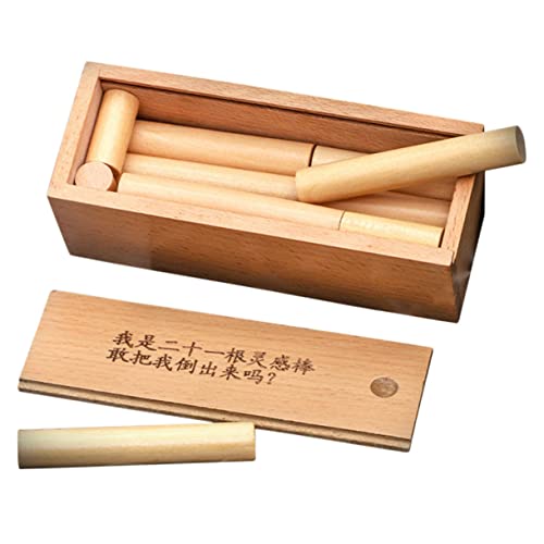 minkissy Teiliger Holz Puzzle Stick Gehirntrainer Iq Test für Erwachsene Langlebiges Kreatives Denkspiel zur Stressreduktion und Gedächtnistraining minkissy Teiliger Holz Puzzle Stick Gehirntrainer Iq Test für Erwachsene Langlebiges Kreatives Denkspiel zur Stressreduktion und Gedächtnistraining von minkissy