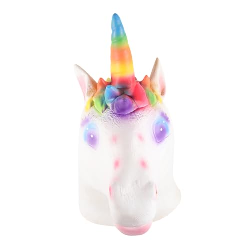 minkissy Vollgesichts Einhorn Lustige Tiermaske für Erwachsene Cosplay Halloween Party Kostüm Kreative Einzigartige Kopfbedeckung minkissy Vollgesichts Einhorn Lustige Tiermaske für Erwachsene Cosplay Halloween Party Kostüm Kreative Einzigartige Kopfbedeckung von minkissy
