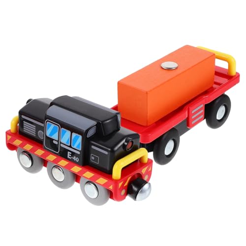 minkissy Zugspielzeug aus Kunststoff Miniatur Spielzeugzug mit Farbigen Ladungen Robustes und Sicheres Modell für Jungen und Mädchen Kompatibel mit Thomas Eisenbahn minkissy Zugspielzeug aus Kunststoff Miniatur Spielzeugzug mit Farbigen Ladungen Robustes und Sicheres Modell für Jungen und Mädchen Kompatibel mit Thomas Eisenbahn von minkissy