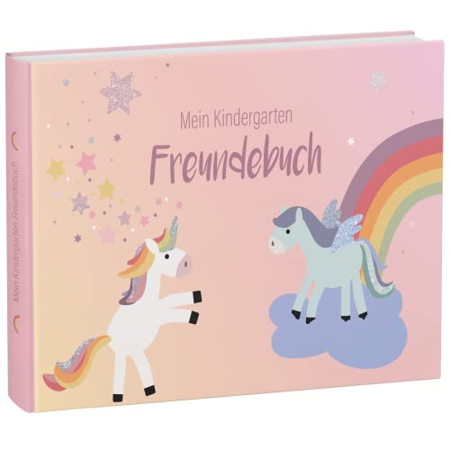 mintkind® „Meine Freunde“ Kindergarten Freundebuch Rosa | Freundebuch für den Kindergarten Junge und Mädchen | Freundschaftsbuch Kindergarten Freundebuch zum Ausfüllen | Kindergartenfreunde von mintkind