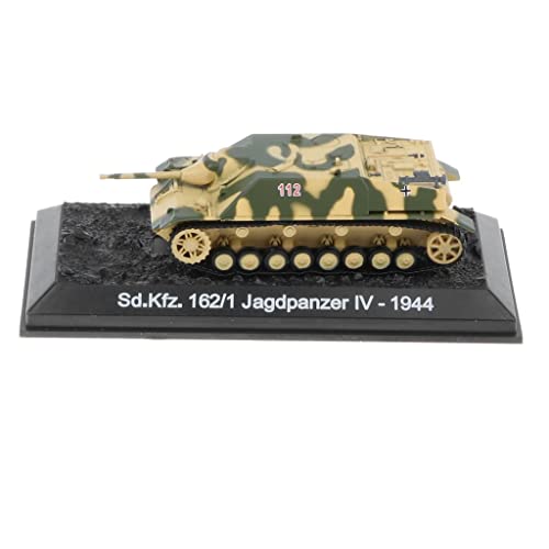 misppro Diecast 1:72 Sd.Kfz.162/1 Jagdpanzer IV-1944 Panzer Modellfahrzeug Spielset, Mehrfarbig von misppro