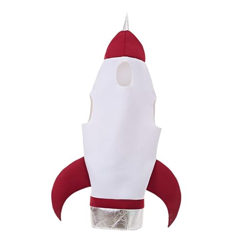 misppro Raketenschiff Kostüm für Erwachsene Halloween Lustiges Cosplay Outfit Weltraum Rakete Kleidung Karneval Dress Up Herren Kostüm misppro Raketenschiff Kostüm für Erwachsene Halloween Lustiges Cosplay Outfit Weltraum Rakete Kleidung Karneval Dress Up Herren Kostüm von misppro