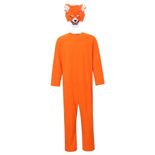 misppro Tierkostüm mit Maske, Halloween-Kostüm, Anzug für Geburtstag, Frauengeschenk misppro Tierkostüm mit Maske, Halloween-Kostüm, Anzug für Geburtstag, Frauengeschenk von misppro