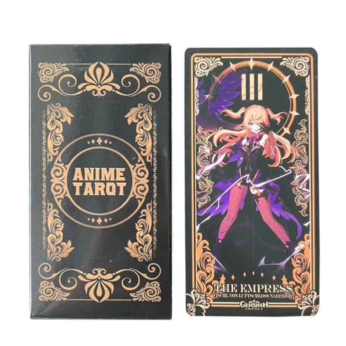 Anime Tarot Cards, Party Tarot Deck, Fortune Telling Cards, Beginner Tarot Cards, Tarot Team Activities, Tarot Collectors Deck, 78 Tarot Cards, Tarot for Gatherings von mivceklw